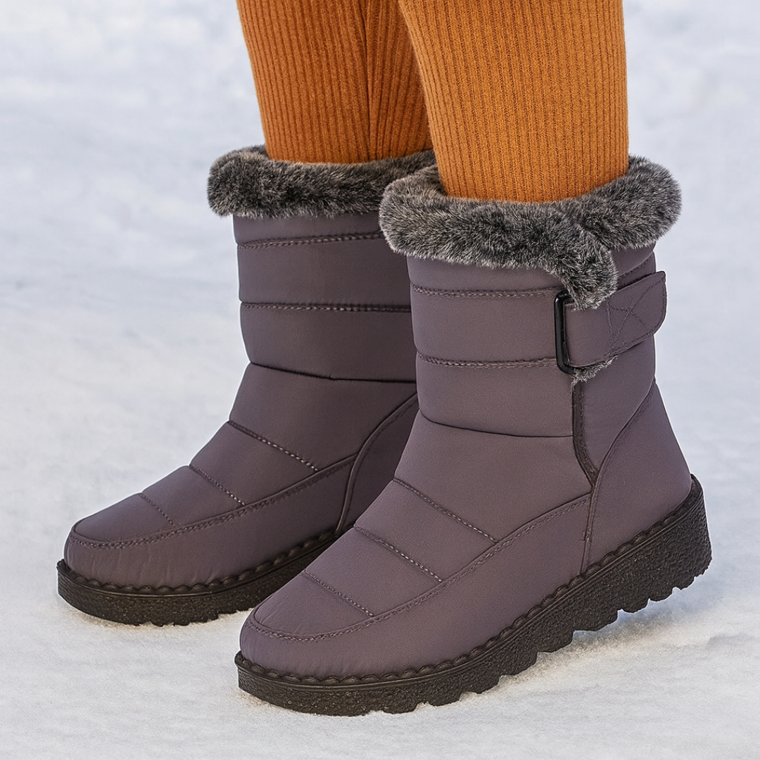 Women's Insulated Winter Boots Waterproof with Plush Lining & Anti-Slip Sole for Snow, Cold Weather, Daily Wear & Outdoor Activities | Thomler