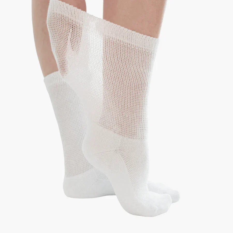 Seamless Diabetic Socks for Neuropathy & Circulation Support – Non-Binding Cushioned Foot Care | Thomler