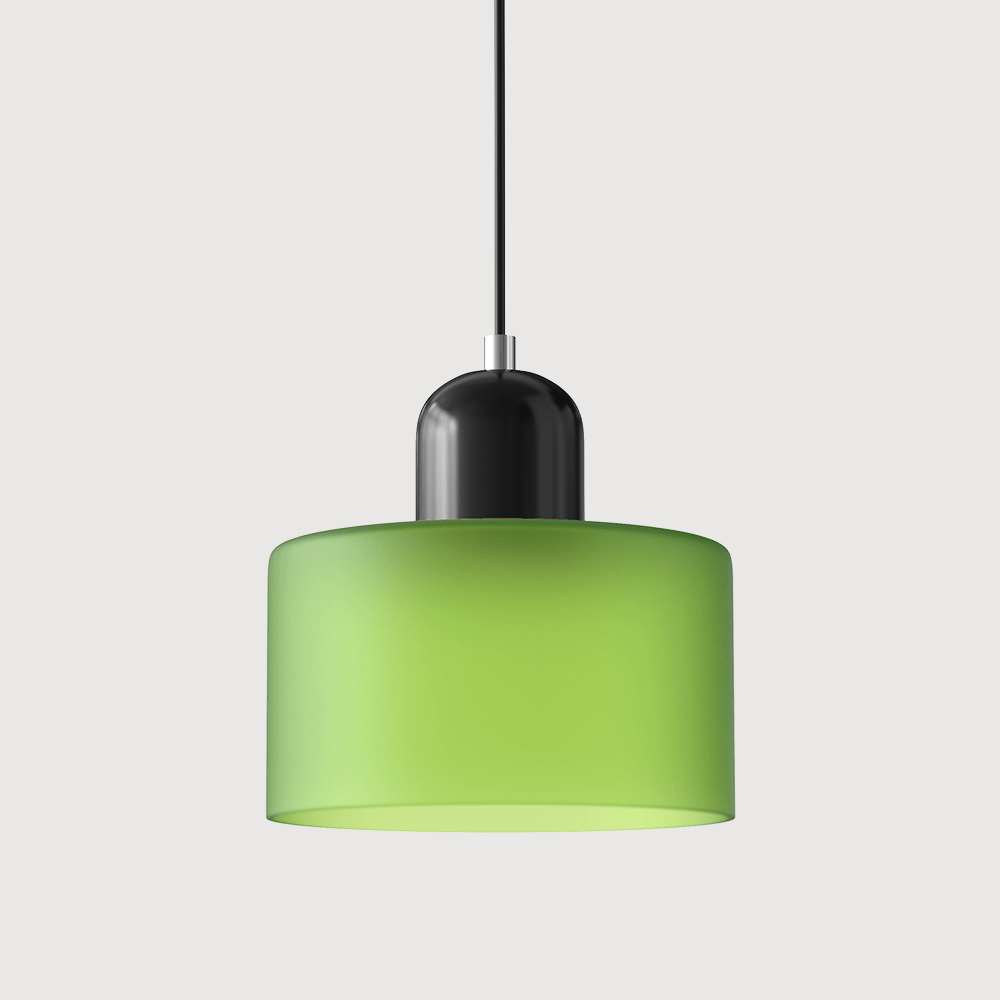 Handwoven Glass Pendant Light Bauhaus Style Indoor Hanging Lamp Adjustable Cable for Dining Room Kitchen Home Office | Thomler