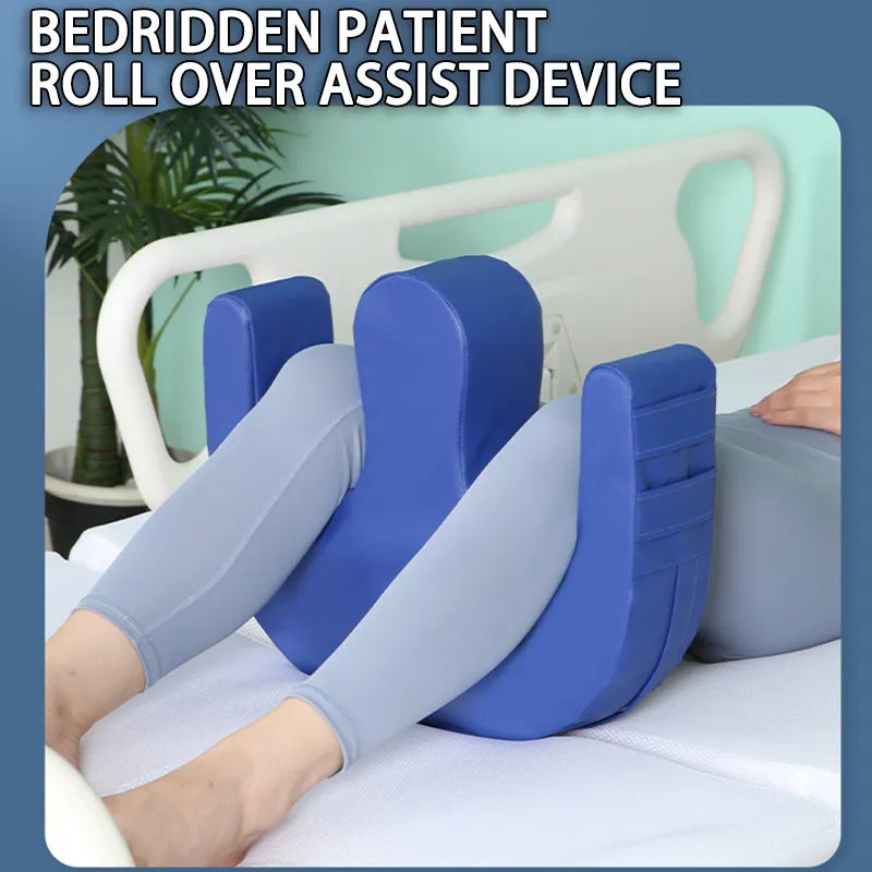 Positioning Wedge Cushion for Bedbound Patients – Caregiver Support Pillow with Handle for Mobility Assistance | Thomler