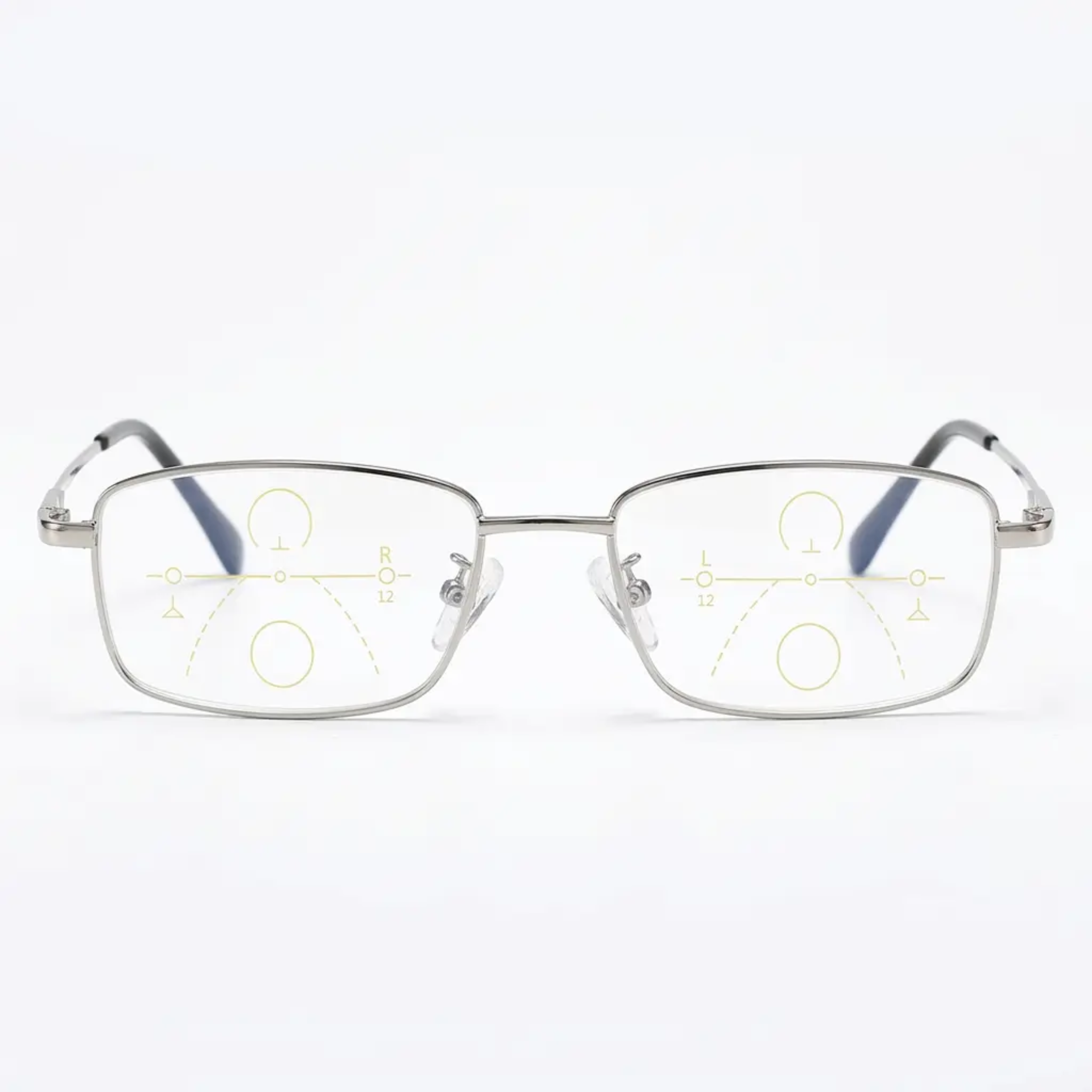 Multifocal Reading Glasses with Blue-Light Filter & Anti-Glare Coating for Reading, Screens & Distance Vision | Thomler