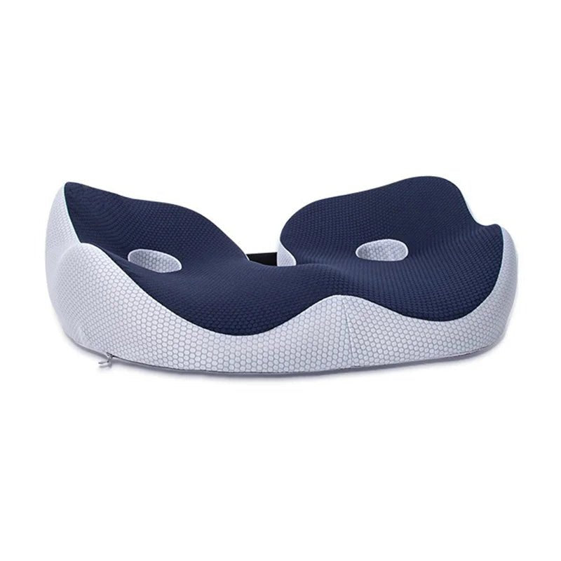 Adjustable Memory Foam Seat Cushion with Straps for Office Chair & Car | Thomler