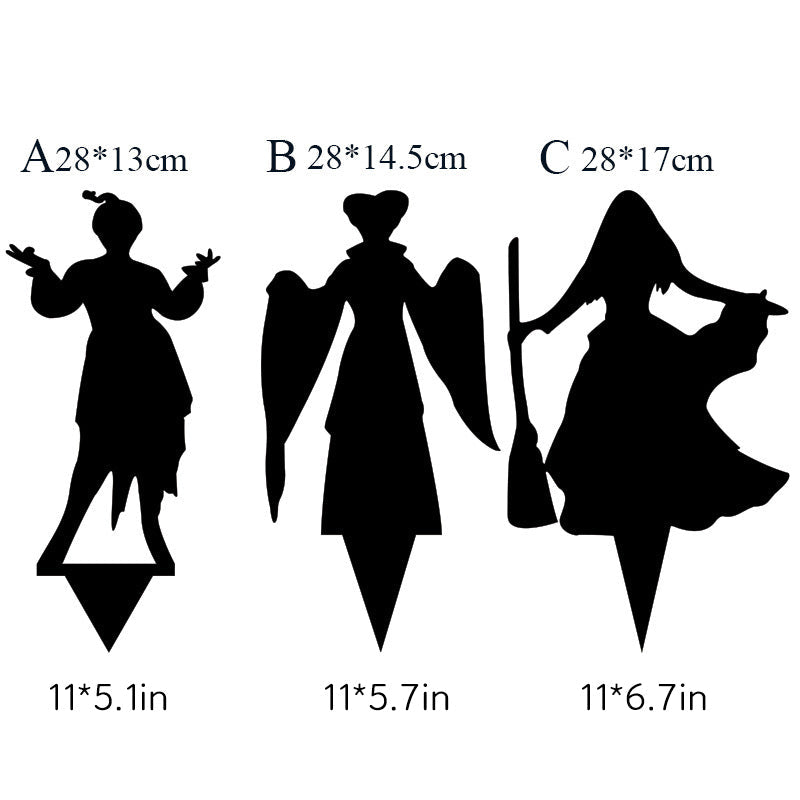 Halloween Shadow Caster Lawn Stake – Life-Size Villain Silhouette Projector for Outdoor Walls | Thomler