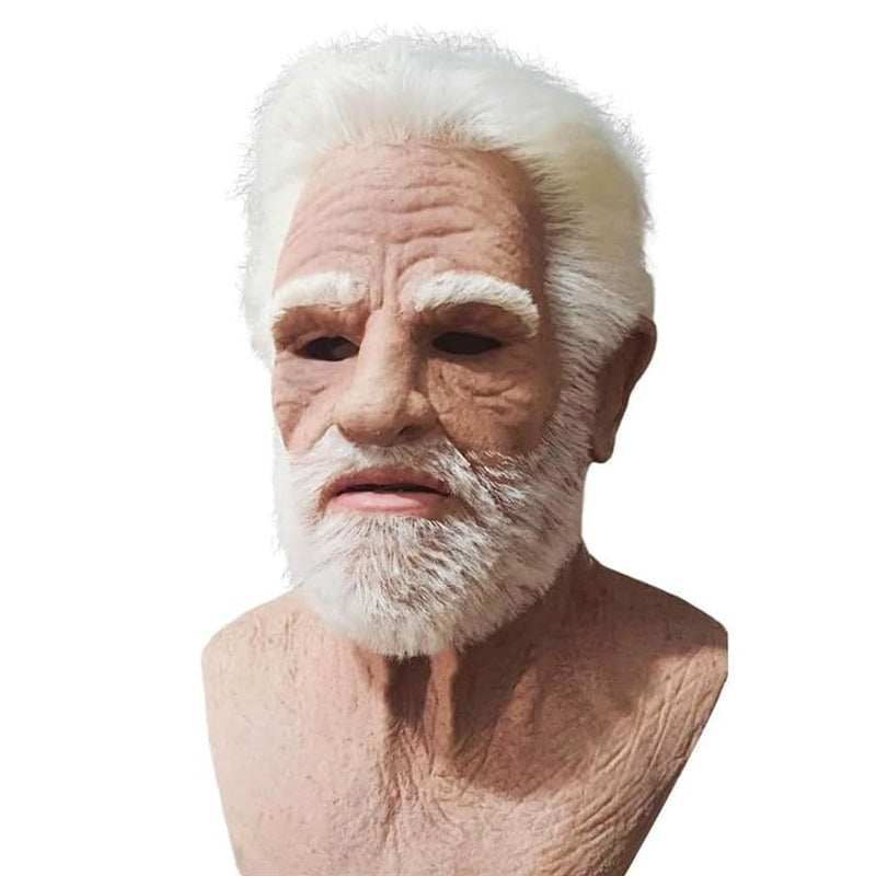 Full Face Character Mask for Adults – Natural Latex Costume Headpiece for Halloween, Theater & Cosplay Events | Thomler