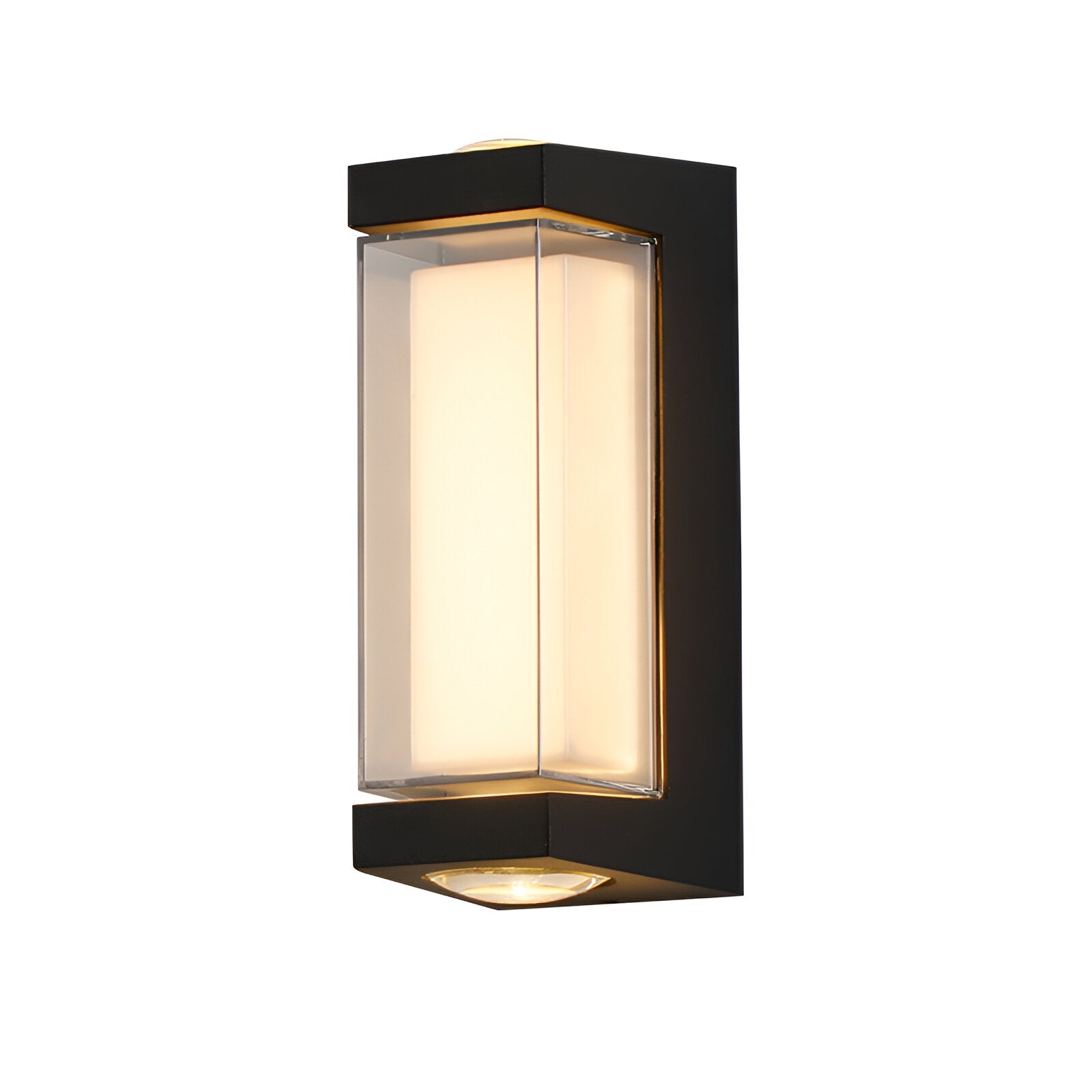 Wall Lamp Metal Acrylic 10.6 in Outdoor Up Down Waterproof Exterior Lighting Modern Minimalist Facade Porch Garden Fixture | Thomler