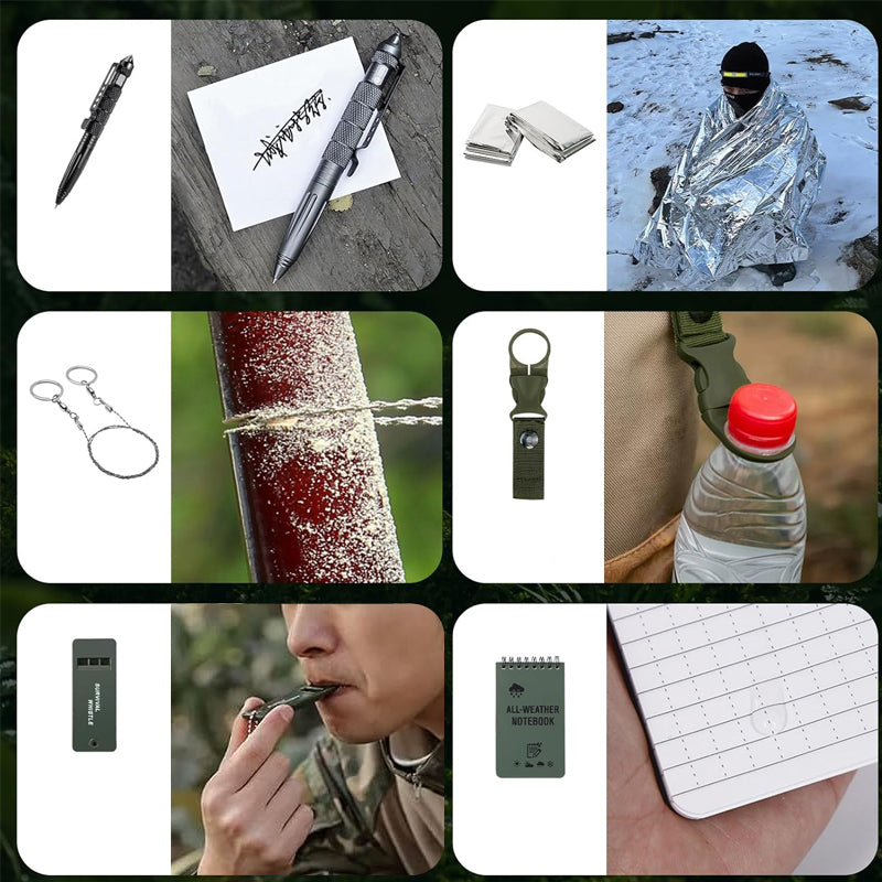 WildWeg - Adventskalender Survival Kits für Männer - 24 Tage | 50% RABATT