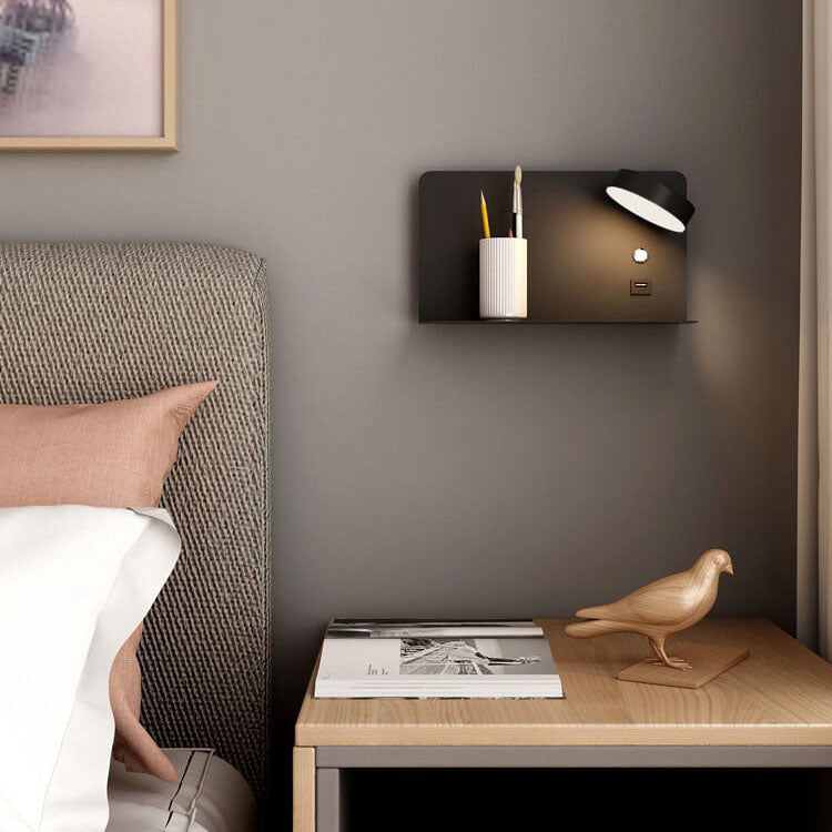 Wall Lamp Iron Acrylic 12W LED 12.6 in Bedroom Bedside Modern Indoor Lighting Fixture | Thomler