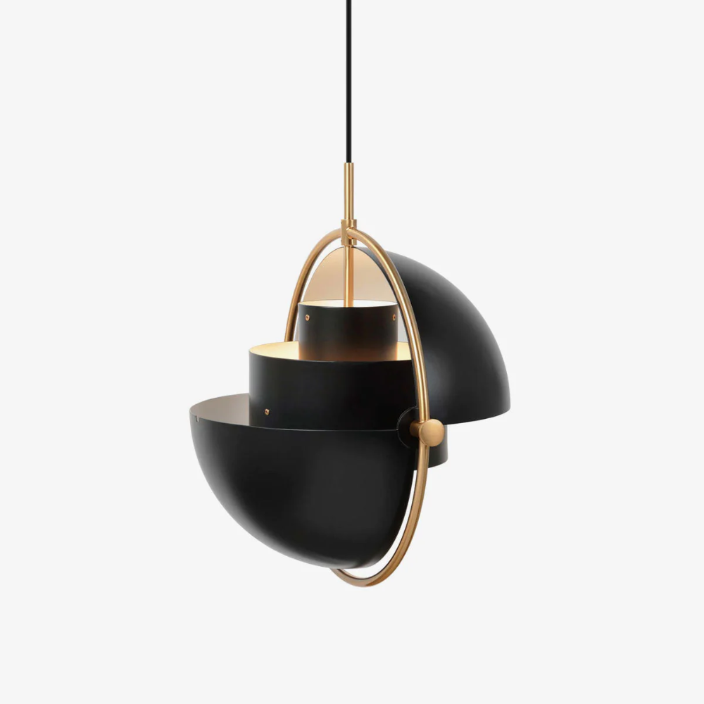 Pendant Light Metal Steel E27 Black Brass Dining Room Scandinavian Ceiling Lamp | Thomler