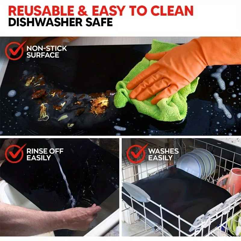 Reusable Grill Mat – Heat-Resistant & Non-Stick Surface for BBQ & Oven | Thomler