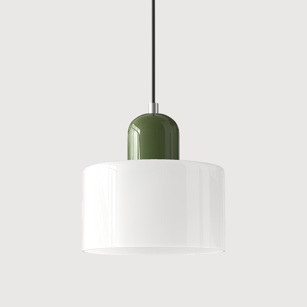Glass Pendant Light Fixture with Adjustable Cord for Kitchen Island, Dining Room, and Living Room | Thomler