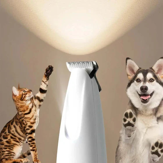 Cordless Pet Grooming Clippers for Dogs and Cats – Rechargeable Electric Trimmer for Paws, Face, Ears & Body – Quiet, Safe Blade Design for | Thomler
