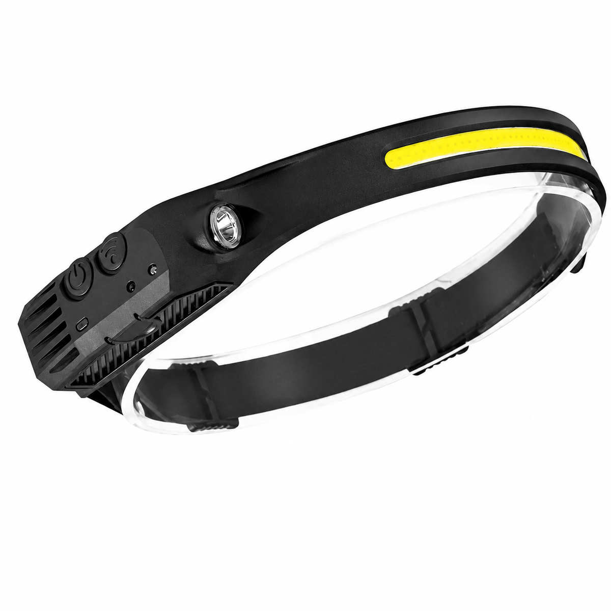 Motion-Activated LED Headlamp with Wave Sensor – Rechargeable Hands-Free Light for Camping, Repairs, Running & Hiking | Thomler