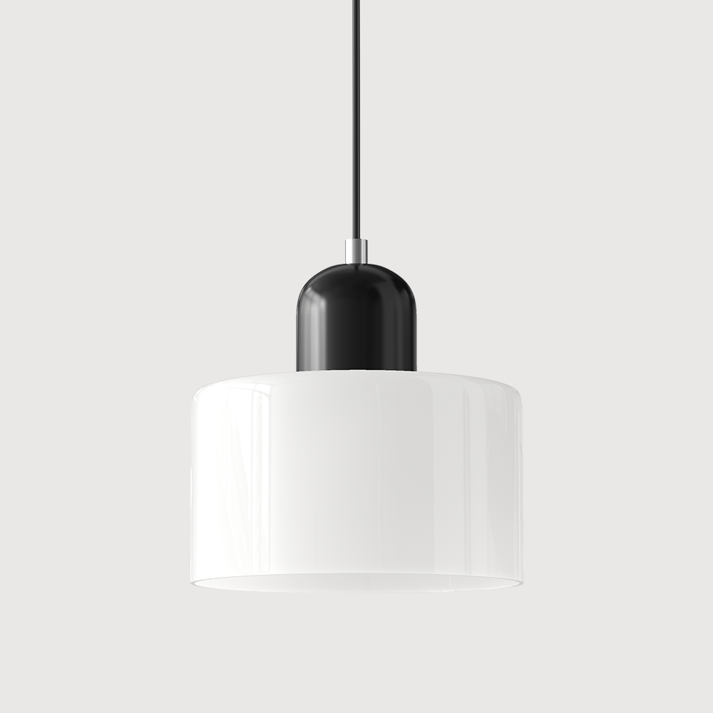 Handwoven Glass Pendant Light Bauhaus Style Indoor Hanging Lamp Adjustable Cable for Dining Room Kitchen Home Office | Thomler