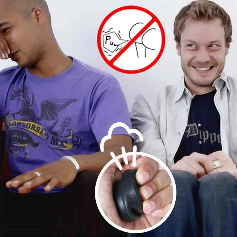 Joke Noise Maker Pocket Prank Device Hand-Pressed Gag Toy for Parties Adults Kids Black Rubber | Thomler