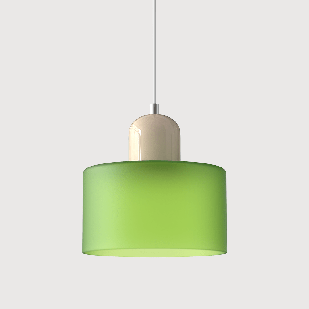 Handwoven Glass Pendant Light Bauhaus Style Indoor Hanging Lamp Adjustable Cable for Dining Room Kitchen Home Office | Thomler