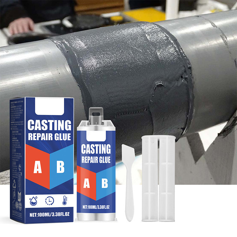 Heavy-Duty Metal Repair Epoxy Putty High-Temperature Resistant Two-Part Steel Adhesive for Automotive Industrial Cast Iron Aluminum DIY Proj | Thomler