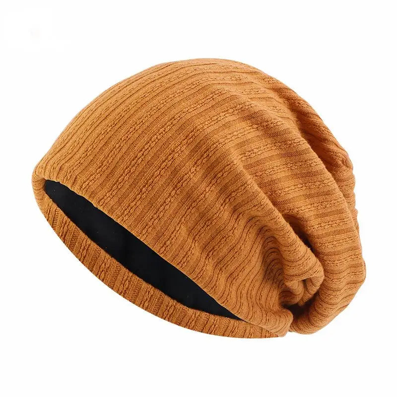 Textured Knit Beanie – Soft Cotton-Blend Winter Cap for Men & Women, One Size Fits All | Thomler