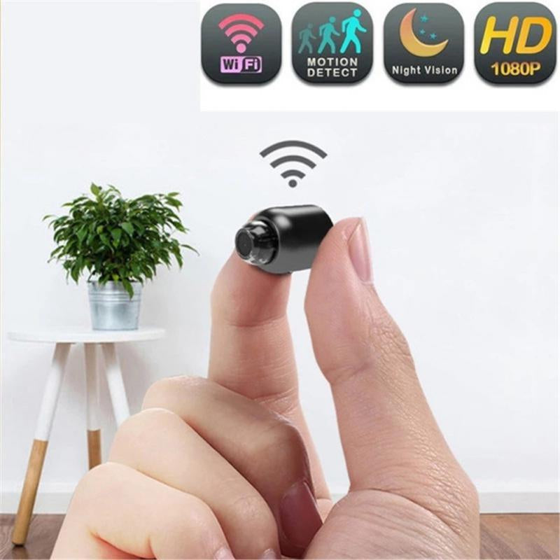 Compact WiFi Security Camera with Night Vision & Motion Alerts for Home Monitoring | Thomler
