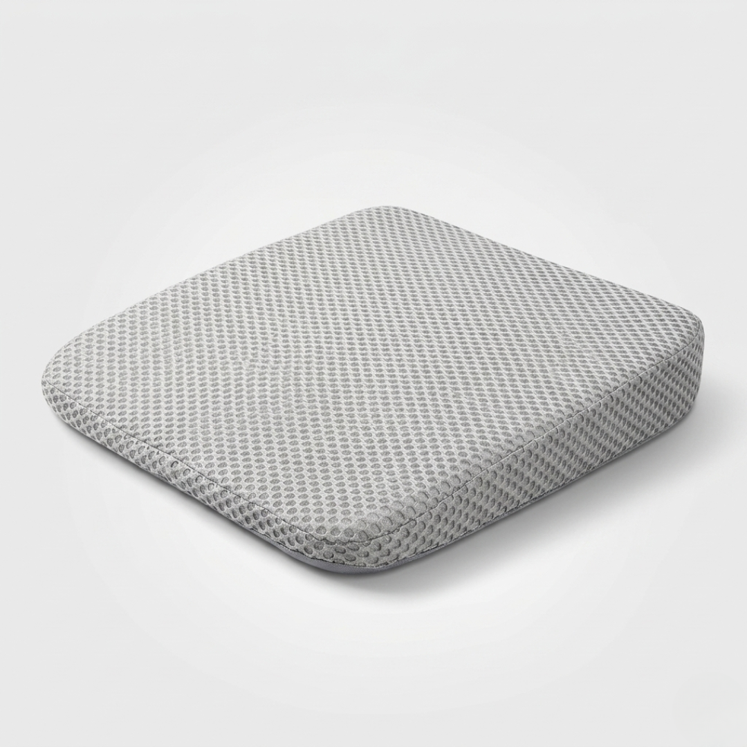 Elevated Car Seat Cushion with Airflow Honeycomb Design for Driver Comfort & Posture Support | Thomler