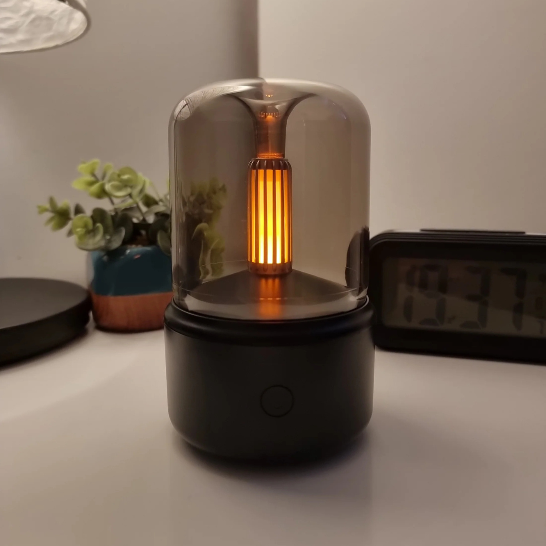 Diffuser Night Light ABS PP 6 in Bedroom Nursery Aromatherapy USB Rechargeable Ultrasonic Humidifier Relaxation | Thomler