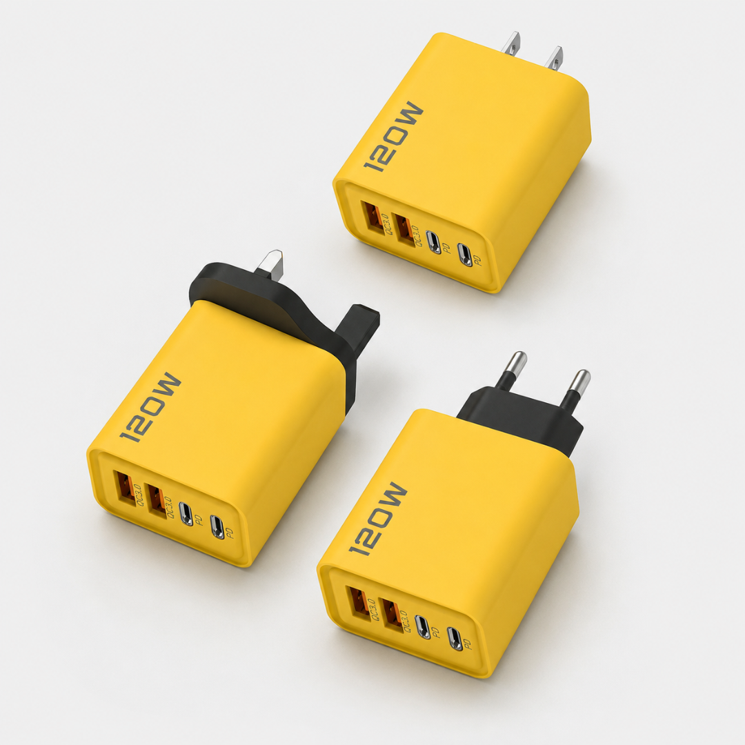 Multi-Port USB Wall Adapter with GaN Technology – Fast Charging for Phones, Tablets & Laptops | Thomler