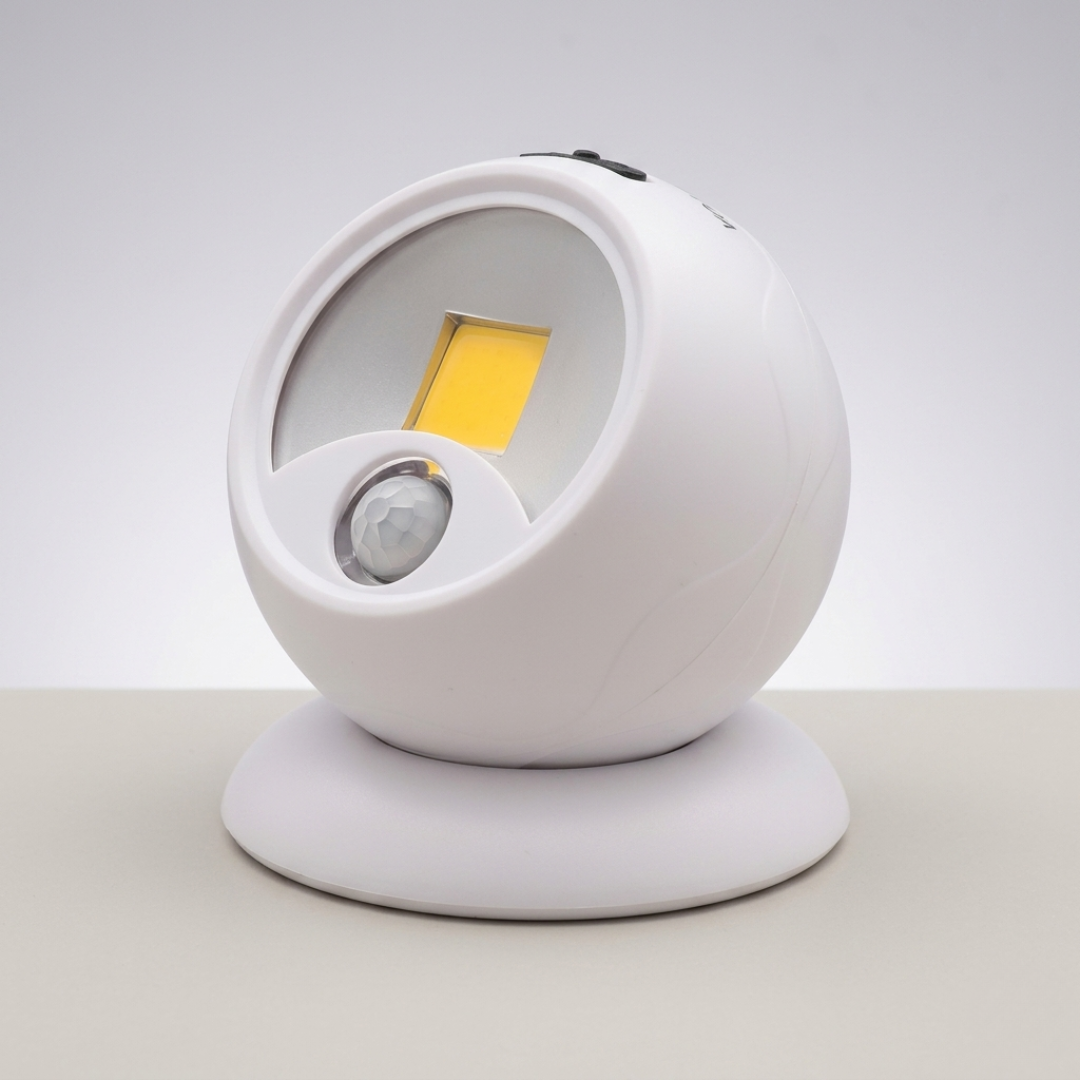 Motion-Sensing Wireless LED Light for Pathways, Garages & Entryways – Battery-Powered Security Lighting | Thomler