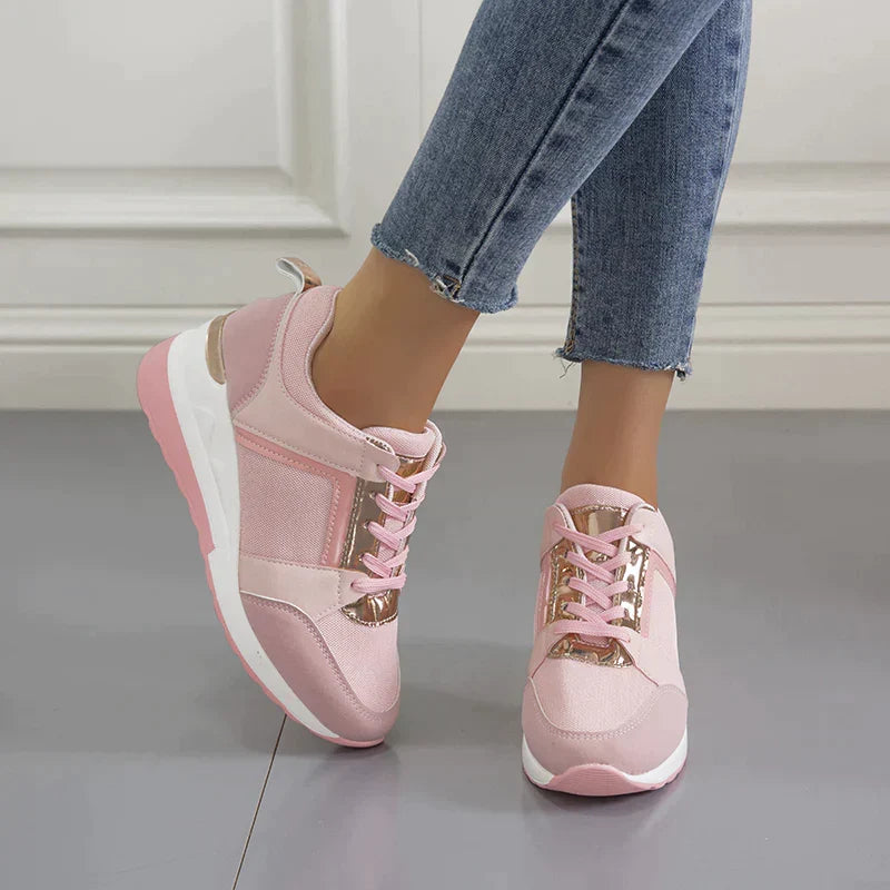 Women's Lightweight Athletic Sneakers – Breathable Mesh, Cushioned Insole, Anti-Slip Sole, Reinforced Heel Support – US Sizes 6–10.5 | Thomler