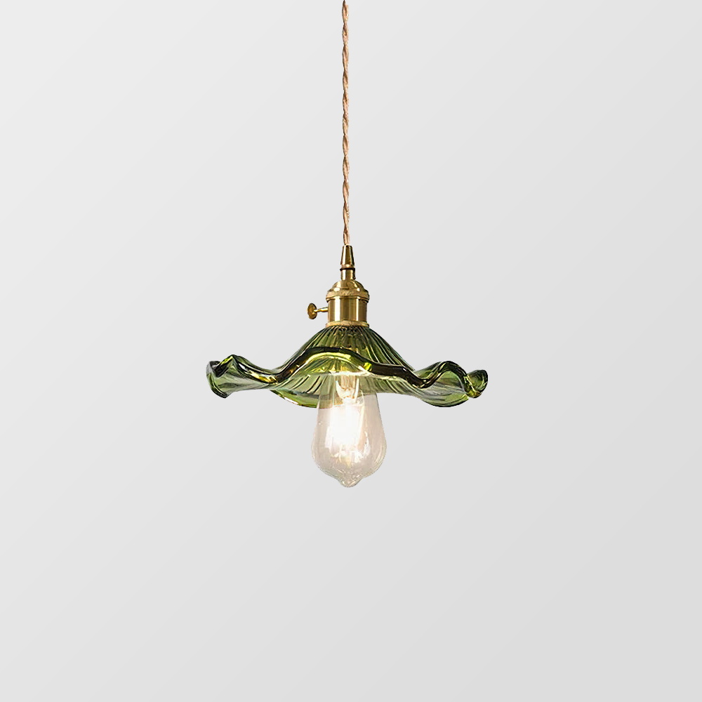 Pendant Light Glass Flower LED Hanging Lamp Living Room Bedroom Dining Room Decorative Ceiling Lighting | Thomler