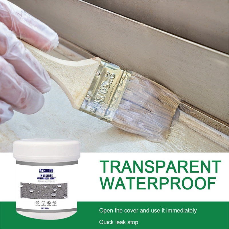 Clear Leak Sealer Paste for Walls, Roofs & Pipes – Waterproof Barrier Coating for Concrete, Wood, Metal & Tile Repair | Thomler
