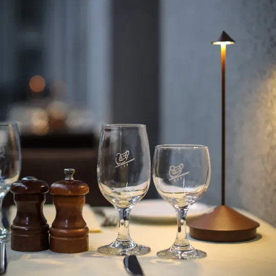 Rechargeable Cordless LED Table Lamp with Touch Dimmer – Waterproof Indoor Outdoor Portable Light for Dining Room, Patio, Bedroom Nightstand | Thomler