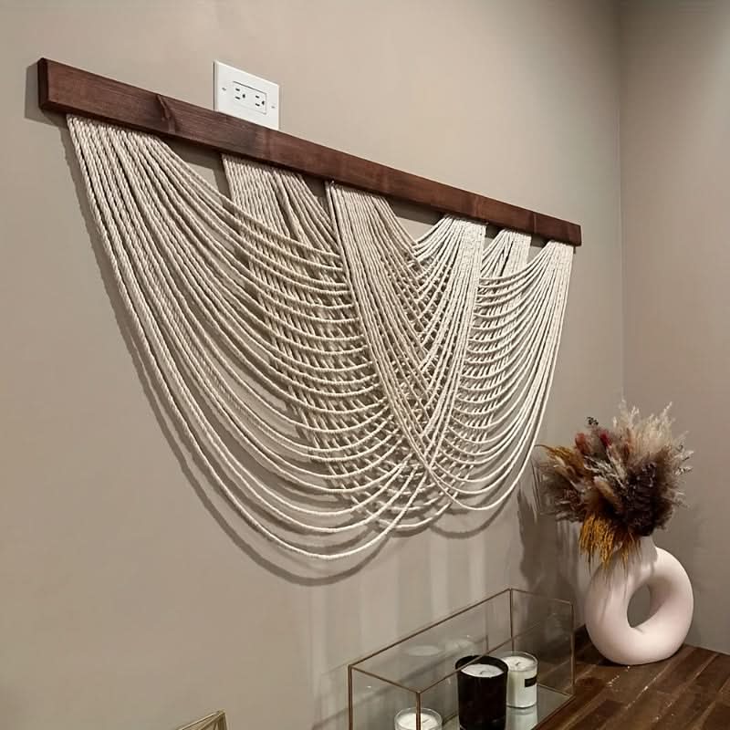 Handwoven Cotton Tapestry – Boho Wall Hanging for Modern Living Spaces | Thomler