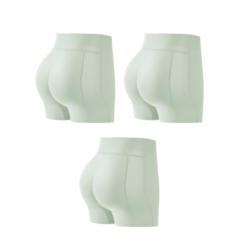 High-Waist Padded Butt-Lifting Shapewear Shorts for Women – Seamless Body Shaper with Removable Pads for Everyday Confidence & Special Occas | Thomler