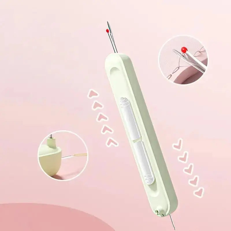 Needle Threader Plastic 10.5 cm (4.1") Sewing Seam Ripper Fabric Repair Quilting Embroidery Tool | Thomler