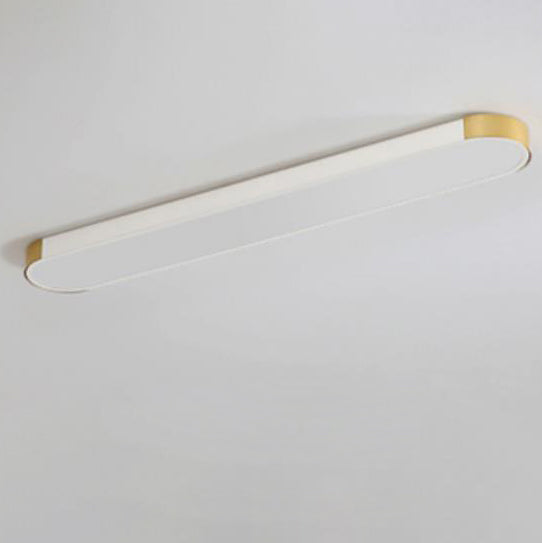 Flush Mount LED Ceiling Light Iron Acrylic 25.6 in Modern Living Room Bedroom Hallway Lighting 3 Color Temperature Adjustable | Thomler
