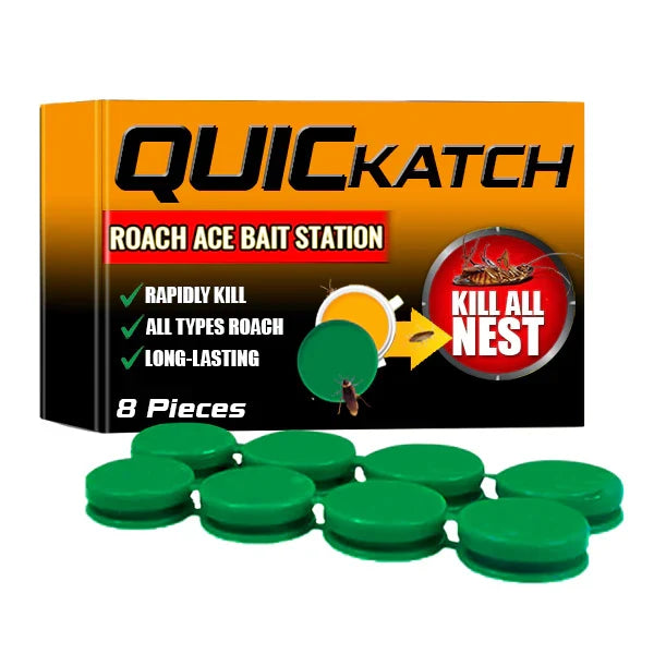 Roach Gel Bait Station Trap for Kitchen Home Pest Control Colony Elimination Insect Killer Indoor Outdoor Use Effective Cockroach Exterminat | Thomler