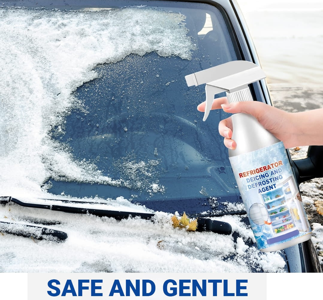 Refrigerator Defrost Spray – Melts Ice Fast, No Scraping Needed | Thomler