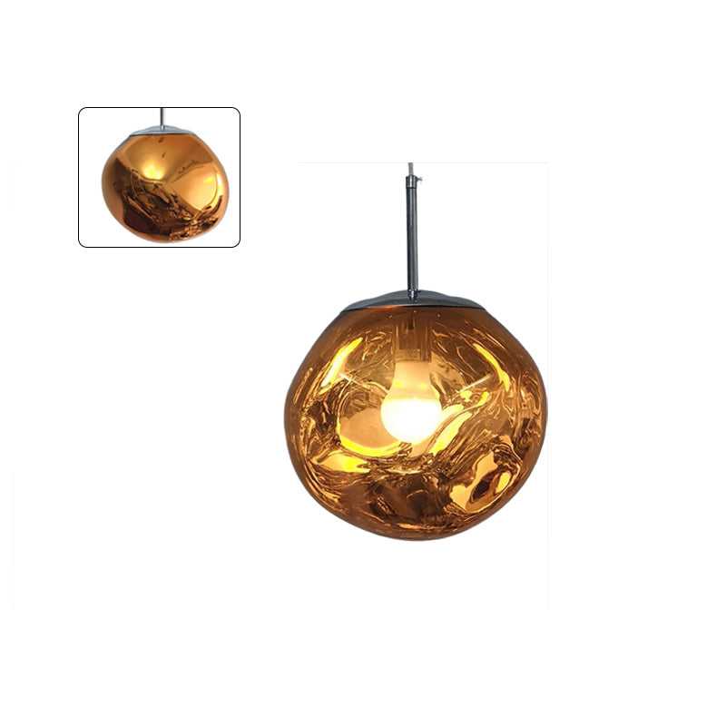 Pendant Light Acrylic Melt Design E27 15.0 cm Warm White Dining Room Kitchen Island Hanging Ceiling Lamp | Thomler