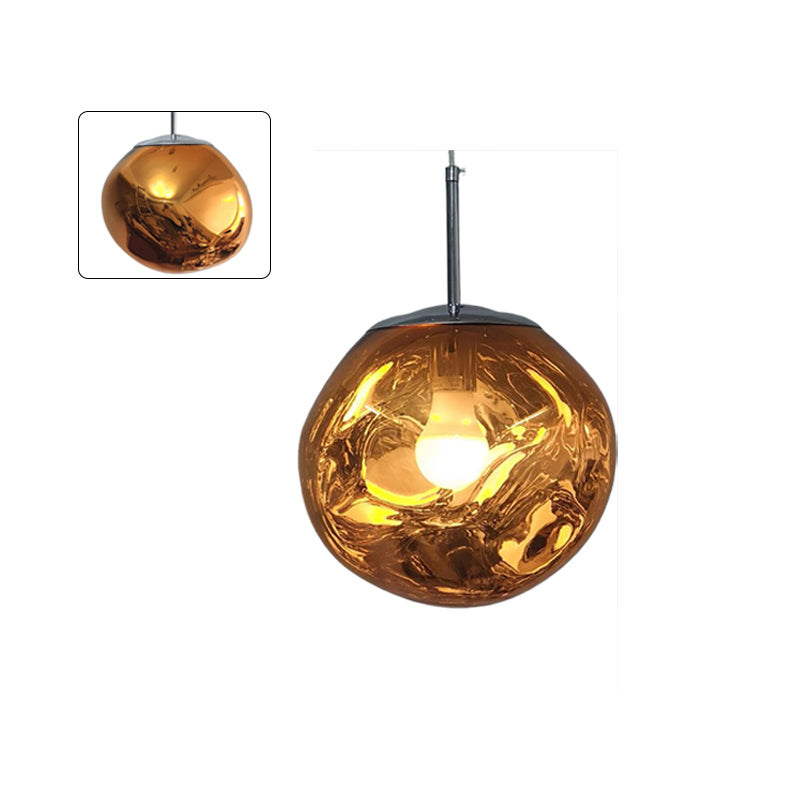 Pendant Light Acrylic Melt Design E27 15.0 cm Warm White Dining Room Kitchen Island Hanging Ceiling Lamp | Thomler