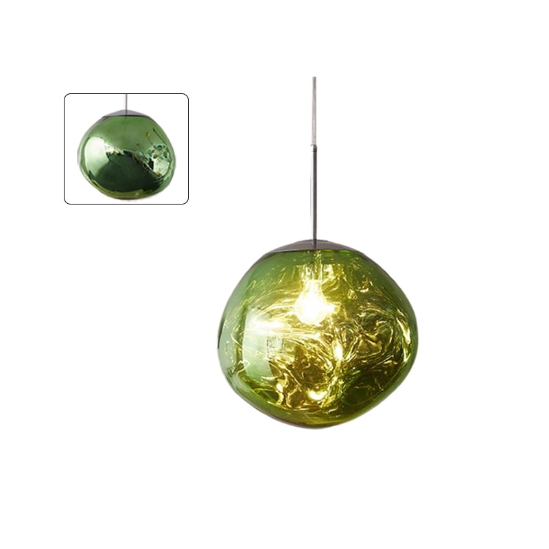 Pendant Light Acrylic Melt Design E27 15.0 cm Warm White Dining Room Kitchen Island Hanging Ceiling Lamp | Thomler