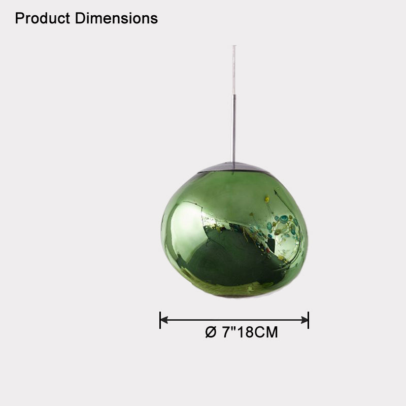 Pendant Light Acrylic Melt Design E27 15.0 cm Warm White Dining Room Kitchen Island Hanging Ceiling Lamp | Thomler