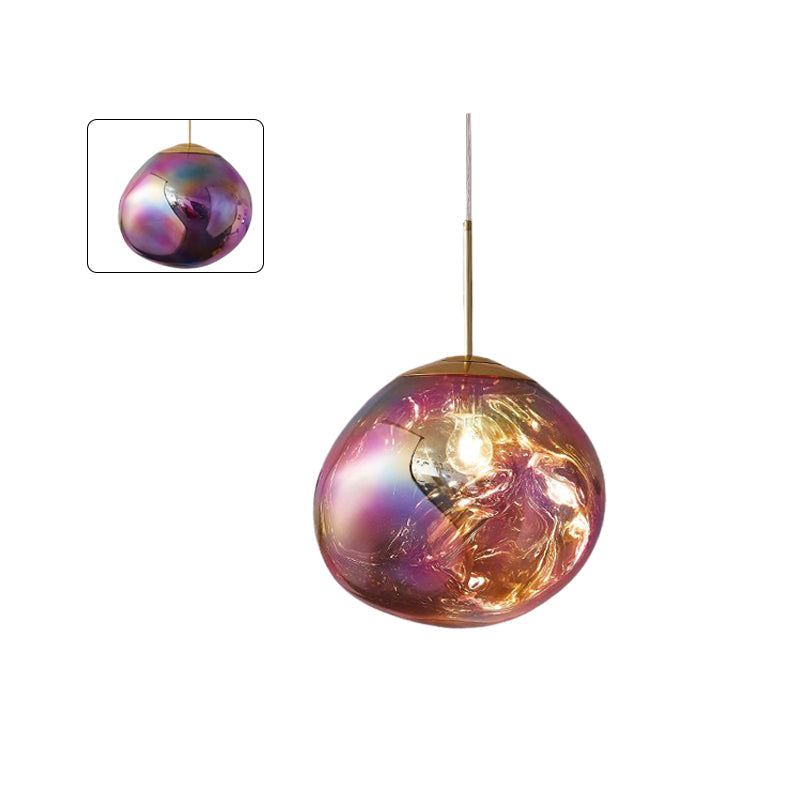 Pendant Light Acrylic Melt Design E27 15.0 cm Warm White Dining Room Kitchen Island Hanging Ceiling Lamp | Thomler