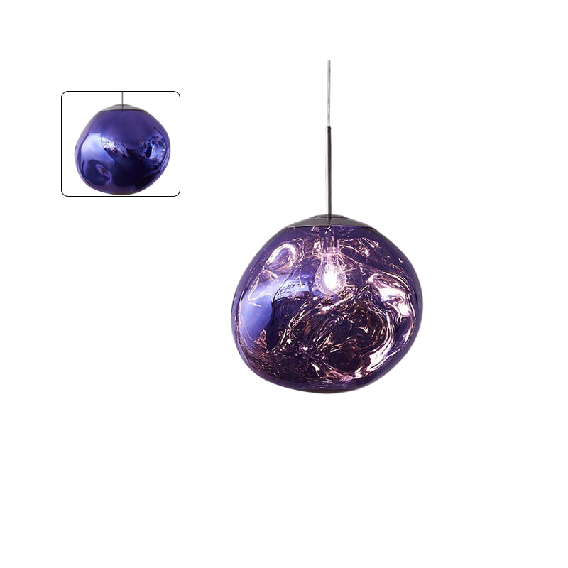 Pendant Light Acrylic Melt Design E27 15.0 cm Warm White Dining Room Kitchen Island Hanging Ceiling Lamp | Thomler