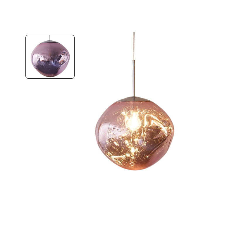 Pendant Light Acrylic Melt Design E27 15.0 cm Warm White Dining Room Kitchen Island Hanging Ceiling Lamp | Thomler