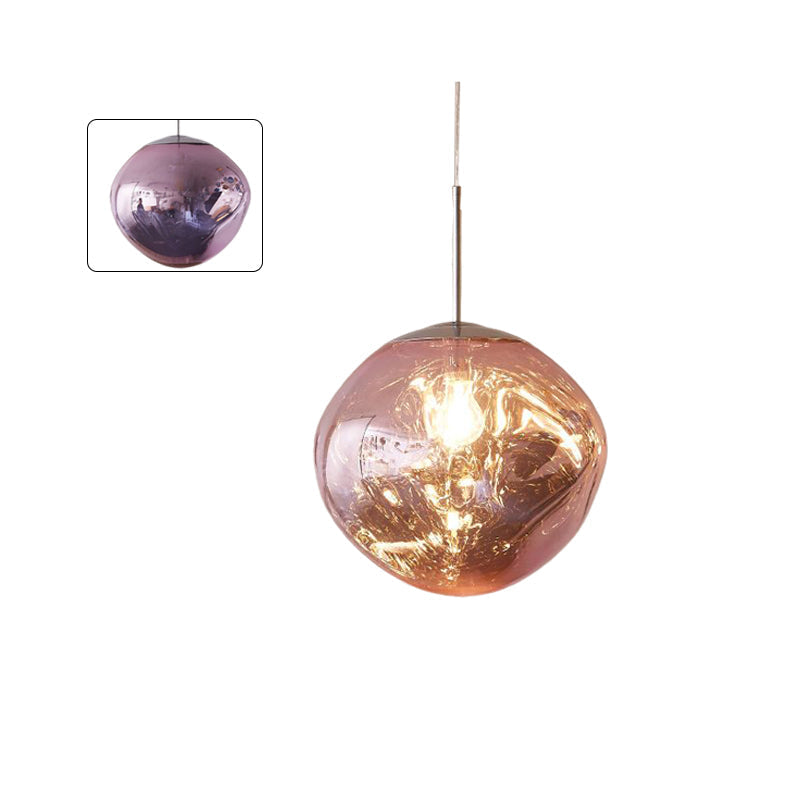 Pendant Light Acrylic Melt Design E27 15.0 cm Warm White Dining Room Kitchen Island Hanging Ceiling Lamp | Thomler