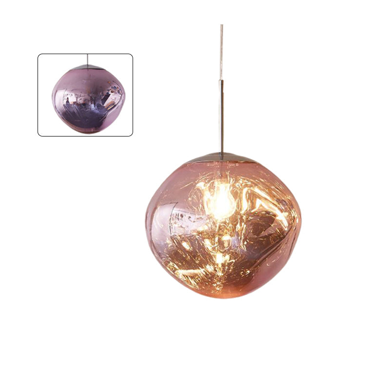 Pendant Light Acrylic Melt Design E27 15.0 cm Warm White Dining Room Kitchen Island Hanging Ceiling Lamp | Thomler