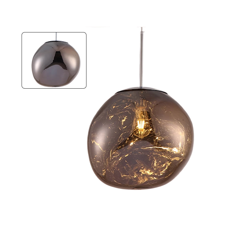Pendant Light Acrylic Melt Design E27 15.0 cm Warm White Dining Room Kitchen Island Hanging Ceiling Lamp | Thomler