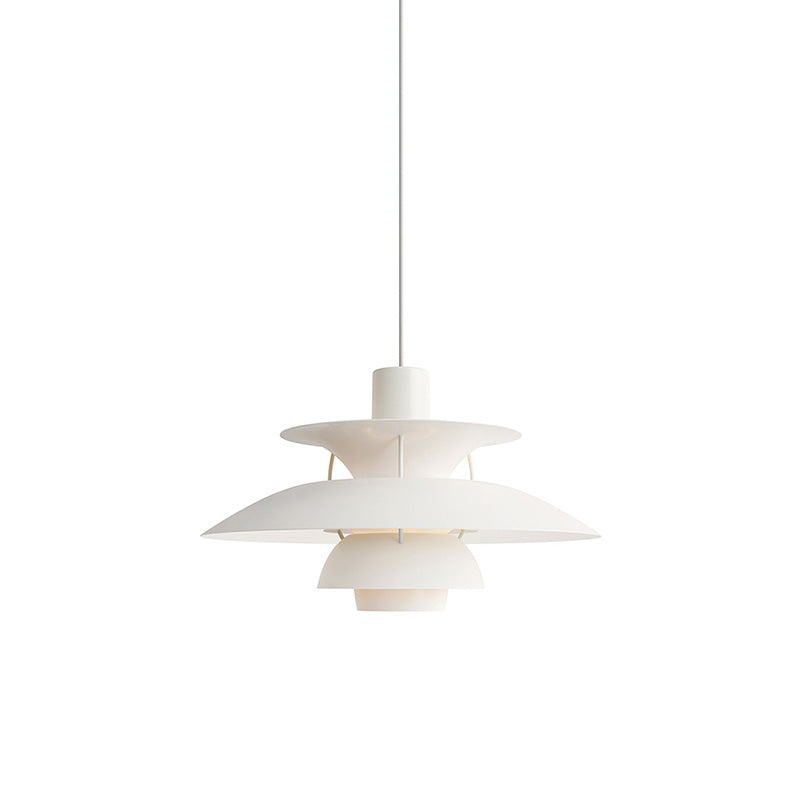 Pendant Light Metal E27 Layered Shade Dining Table Kitchen Island Scandinavian Hanging Ceiling Lamp | Thomler