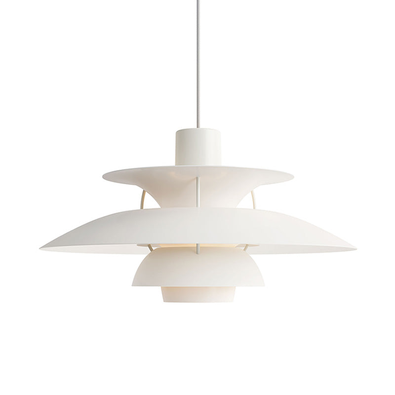 Pendant Light Metal E27 Layered Shade Dining Table Kitchen Island Scandinavian Hanging Ceiling Lamp | Thomler