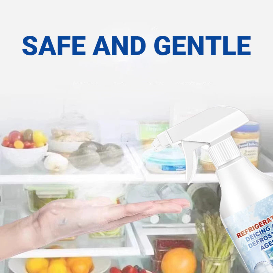 Refrigerator Defrost Spray – Melts Ice Fast, No Scraping Needed | Thomler