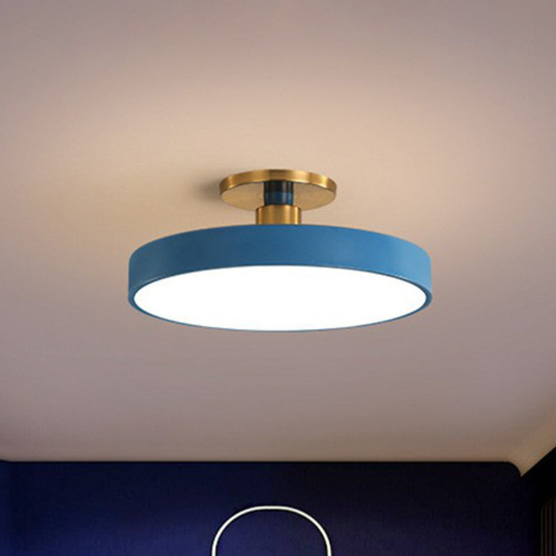 LED Ceiling Light Modern Acrylic Flush Mount for Kids Bedroom Nursery Playroom Round Minimalist Design 12 16 20 24 Inch Diameter Options | Thomler